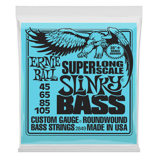 Ernie Ball Regular Slinky Super Long Scale Nickel Wound Bass Strings - 45-105