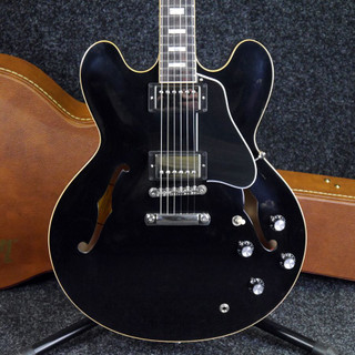 Gibson ES-335 Traditional - Custom Vintage Ebony w/ Case - 2nd Hand