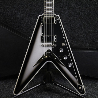 Epiphone Ltd Ed Brent Hinds Flying-V Custom - Silver Burst w/ Case - 2nd Hand Epiphone Ltd Ed Brent Hinds Flying-V Custom - Silver Burst w/ Case - 2nd Hand