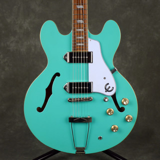 Epiphone Casino Hollow Body Guitar - Turquoise - 2nd Hand