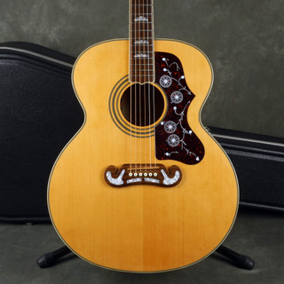Epiphone EJ-200 Electro-Acoustic Guitar - Natural w/Hard Case - 2nd Hand