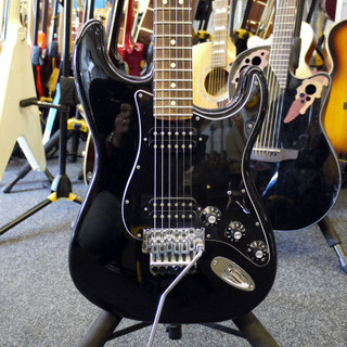 Fender Blacktop Stratocaster HH - RW - Black - 2nd Hand
