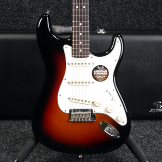 Fender American Standard Stratocaster - RW - Sunburst w/ Case - 2nd Hand