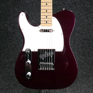 Fender Mexican Standard Telecaster, Left Handed - Burgundy - 2nd Hand