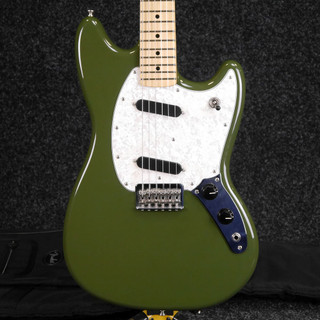 Fender Mustang Guitar - Olive Green w/Gig Bag - 2nd Hand