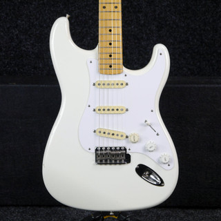 Fender MIJ Stratocaster - White w/Hard Case - 2nd Hand