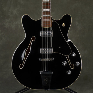 Fender Coronado 2 Hollow Body Guitar - Black - 2nd Hand