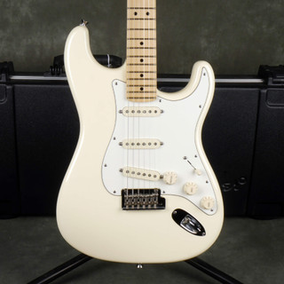 Fender American Standard Stratocaster - Olympic White w/Hard Case - 2nd Hand