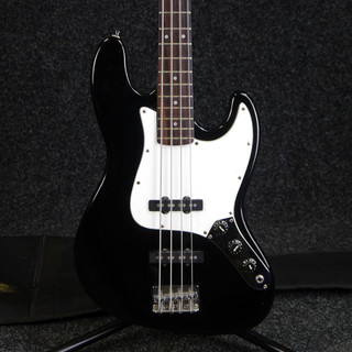 Squier Jazz Bass - Black w/ Gig Bag - 2nd Hand