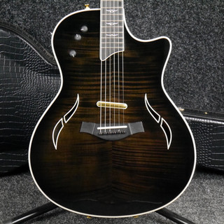 Taylor T5-C1 Electric Guitar - Flamed Trans Black w/Hard Case - 2nd Hand