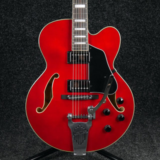 Ibanez Hollow Body Artcore AFS75T-TCD - Trans Red - 2nd Hand