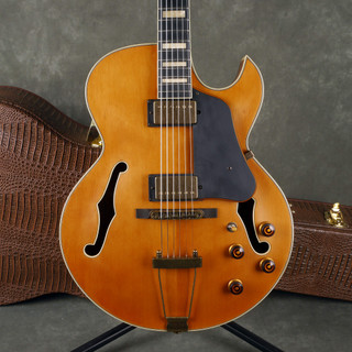 Ibanez AK95 Hollow Body Jazz Guitar - Natural w/Hard Case - 2nd Hand