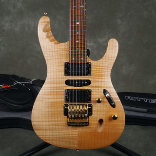 Ibanez EGEN8 Herman Li Signature Guitar - Platinum Blonde w/Gig Bag - 2nd Hand