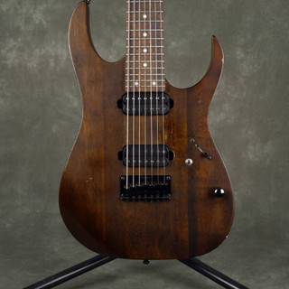 Ibanez RG7421 with Seymour Duncan Nazgul and Sentient - Natural - 2nd Hand