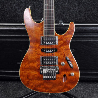 Ibanez S Series Prestige S2170FB - Natural Flat w/ Case - 2nd Hand