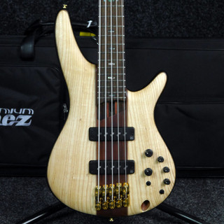 Ibanez SR1805 5 String Bass - Natural w/Hard Case - 2nd Hand
