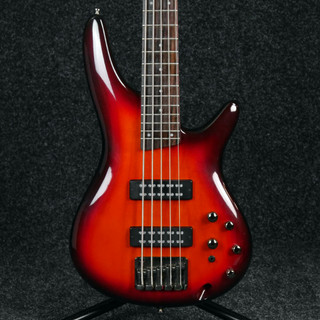Ibanez SR375 5-String Electric Bass Guitar - Red - 2nd Hand
