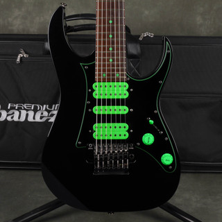 Ibanez UV70P Universe Series 7 String Electric Guitar - Black w/Case - 2nd Hand