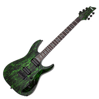 Schecter C-1 Silver Mountain - Toxic Venom