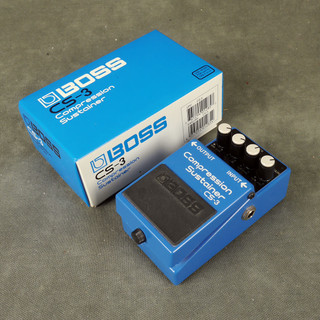 Boss CS-3 Compressor Sustainer FX Pedal w/Box - 2nd Hand