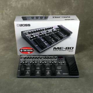 Boss ME-80 Multi FX Pedal w/Box - 2nd Hand Boss ME-80 Multi FX Pedal w/Box - 2nd Hand