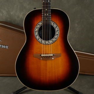 Ovation USA 1612 Balladeer - Sunburst w/Hard Case - 2nd Hand