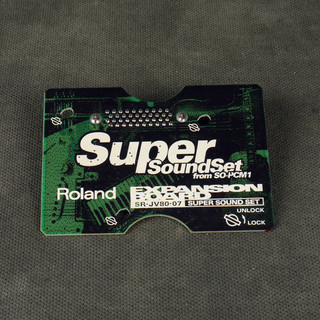 Roland SR-JV80 Expansion Board - 07 Super Sound Set - 2nd Hand