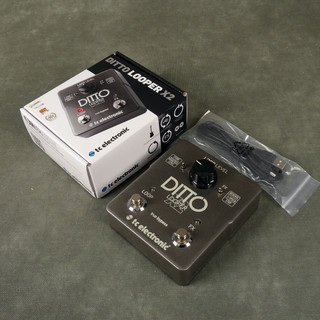 TC Electronic Ditto X2 Stereo Looper FX Pedal w/Box - 2nd Hand