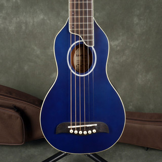 Washburn Rover Travel Acoustic Guitar - Blue w/Gig Bag - 2nd Hand