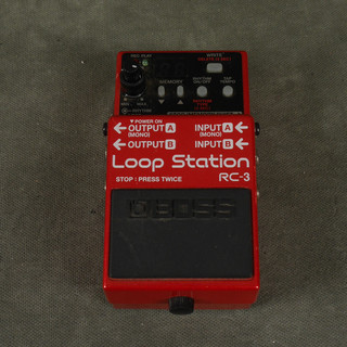 Boss RC-3 Looper FX Pedal - 2nd Hand