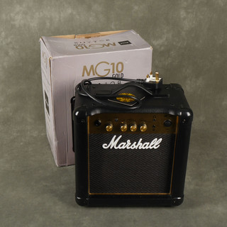 Marshall MG10 Gold Combo Amp w/Box - 2nd Hand Marshall MG10 Gold Combo Amp w/Box - 2nd Hand