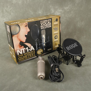 Rode NT1-A Condensor Microphone Studio Package w/Box - 2nd Hand