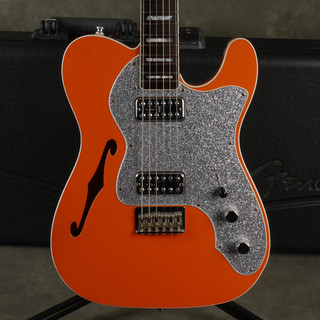 Fender Telecaster Thinline Super Deluxe - Capri Orange w/Hard Case - 2nd Hand