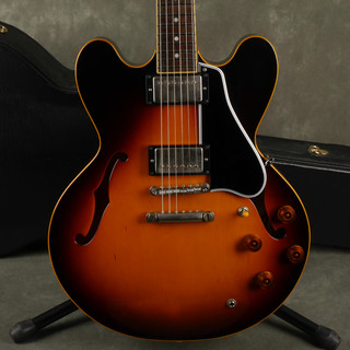 ESP Edwards E-SA-135LTS Semi-Hollow Guitar - Tobacco Sunburst w/Hard Case - 2nd Hand