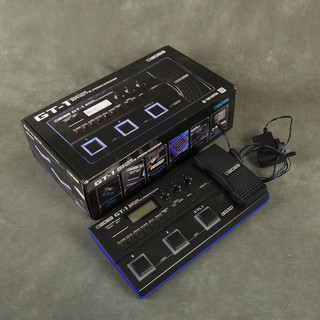 Boss GT-1 Guitar Effects Processor w/Box & PSU - 2nd Hand (107800) Boss GT-1 Guitar Effects Processor w/Box & PSU - 2nd Hand (107800)