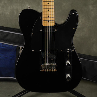 Fender MX Telecaster Black MN - Black w/Gig Bag - 2nd Hand