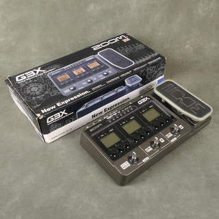 Zoom G3X Guitar Effects and Amp Simulator FX Pedal w/Box - 2nd Hand