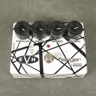 MXR EVH Flanger White Black Stripe FX Pedal - 2nd Hand