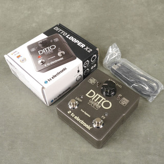 TC Electronic Ditto X2 Looper FX Pedal w/Box - 2nd Hand (108023)