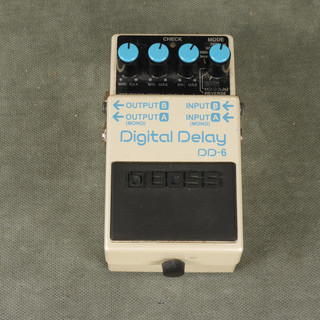Boss DD-6 Digital Delay FX Pedal - 2nd Hand (108033)