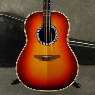 Ovation Matrix Deepbowl Acoustic Guitar - Sunburst w/Hard Case - 2nd Hand