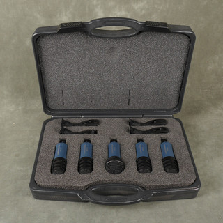 Audio Technica Drum Mic Kit - MB5K x 4 MB6K x 1 w/Hard Case - 2nd Hand Audio Technica Drum Mic Kit - MB5K x 4 MB6K x 1 w/Hard Case - 2nd Hand