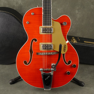 Gretsch 6120TFM Brian Setzer Nashville - Orange Stain w/Hard Case - 2nd Hand