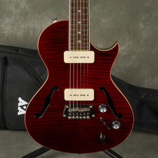 Epiphone Blueshawk Deluxe - Trans Red w/Gig Bag - 2nd Hand
