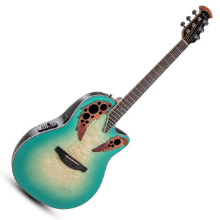 Ovation Celebrity Elite Plus CE44X Mid Cutaway - Mintburst