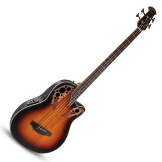 Ovation Celebrity Elite CEB44 Mid Cutaway 4-String - New England Burst