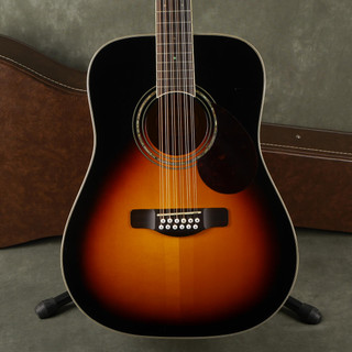 Adam Black S5 12-String Acoustic Guitar - Sunburst w/Hard Case - 2nd Hand