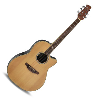 Ovation Applause E-Acoustic AB24II CS Mid Cutaway - Natural Satin