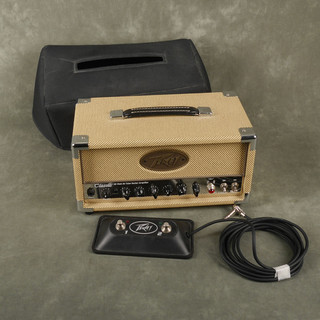 Peavey Classic 20 Amp Head & Footswitch w/Cover - 2nd Hand Peavey Classic 20 Amp Head & Footswitch w/Cover - 2nd Hand