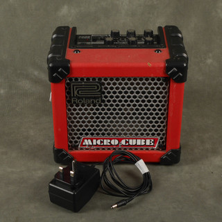 Roland Micro Cube Amplifier - Red - 2nd Hand Roland Micro Cube Amplifier - Red - 2nd Hand